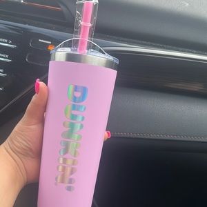 Pink Dunkin Cup